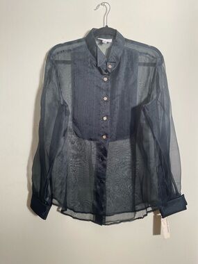 Bergdorf Goodman Tuxedo Sheer Black